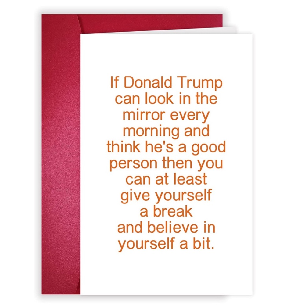 Hilarious Encouragement Card for Friend, Believe In Yourself Card